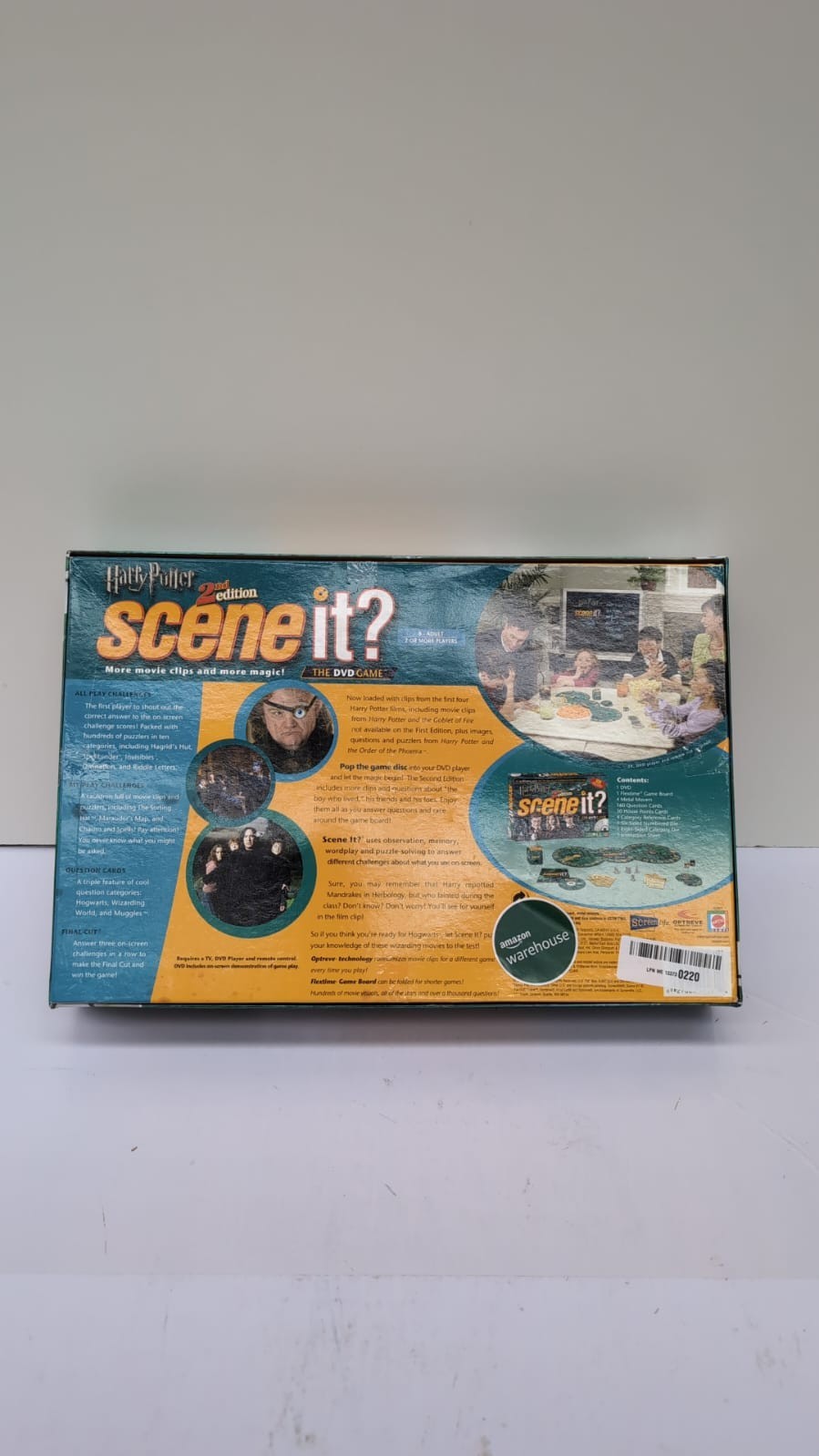 Harry Potter 2nd Edition Scene It? The DVD Game (Retro Vibes)