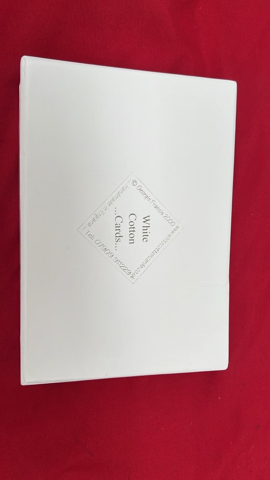 WHITE COTTON CARDS PHOTO ALBUM, Card, Plastic, 90th Birthday