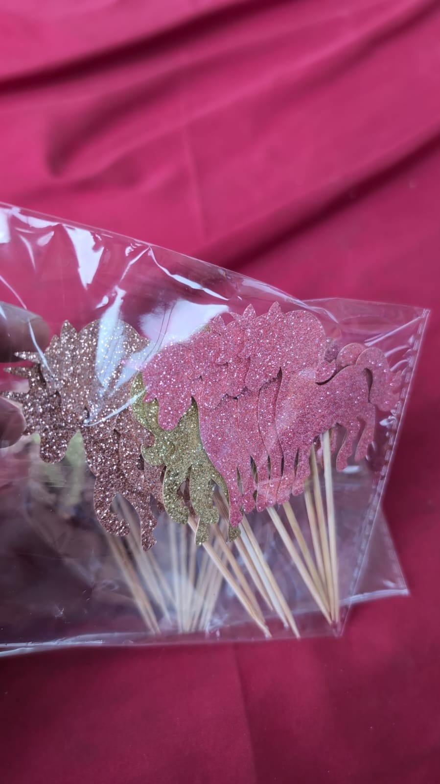 Unicorn Cupcake Toppers Horse Baby Shower Children Birthday (24pack)