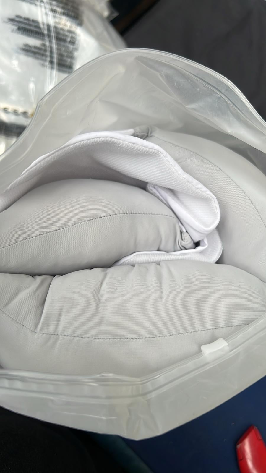 DAWNTREES Inflatable Travel Pillow for Airplane, Neck Air Pillow for Sleeping