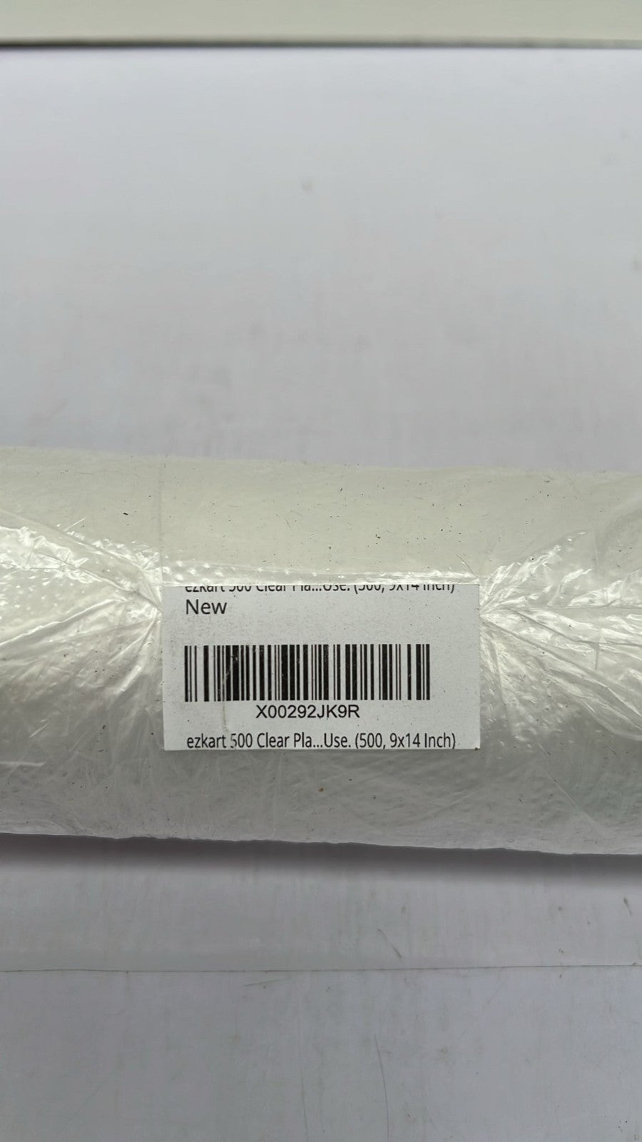 9" x 14" Crystal Clear Protective Closure Bags