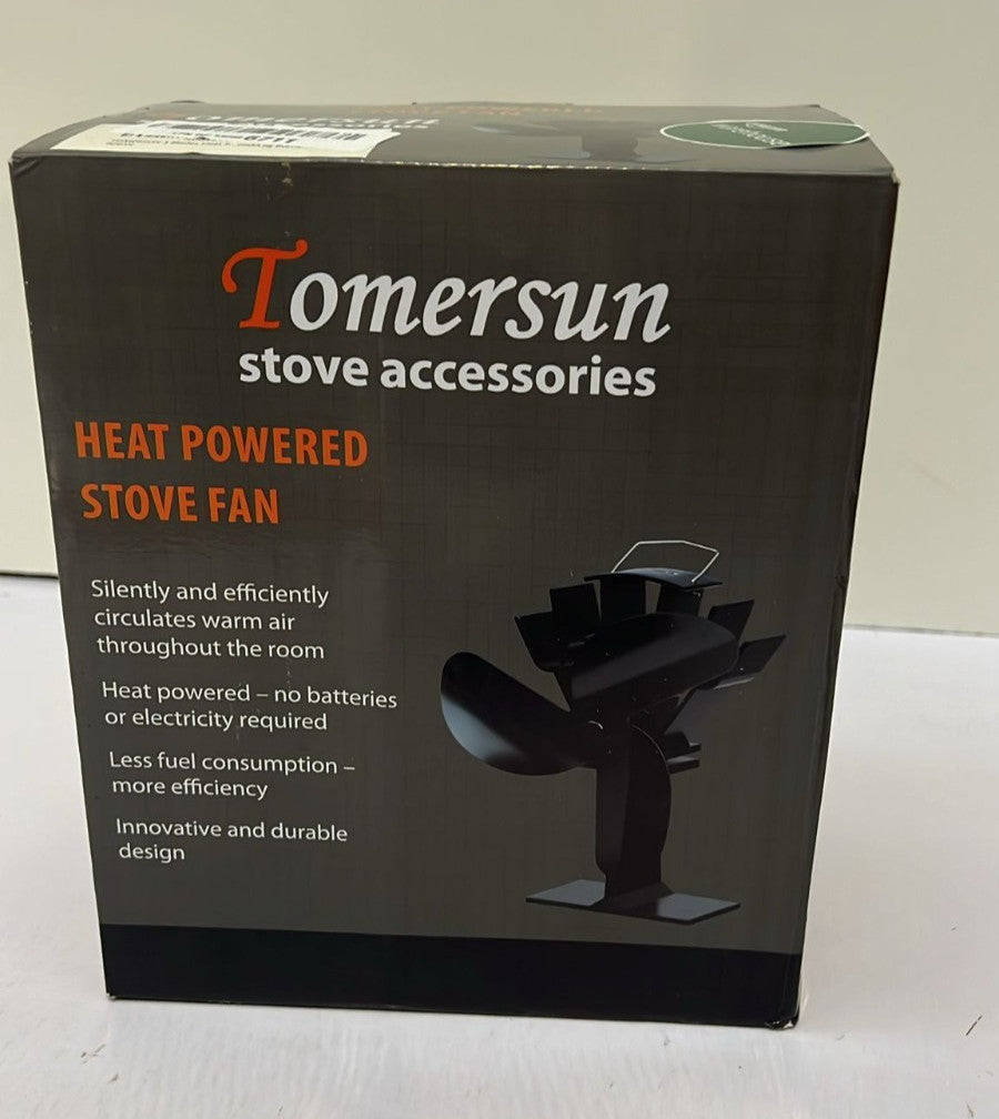 Blade Woodburner Stove Fan - Silent Operation - Eco Friendly Circulation