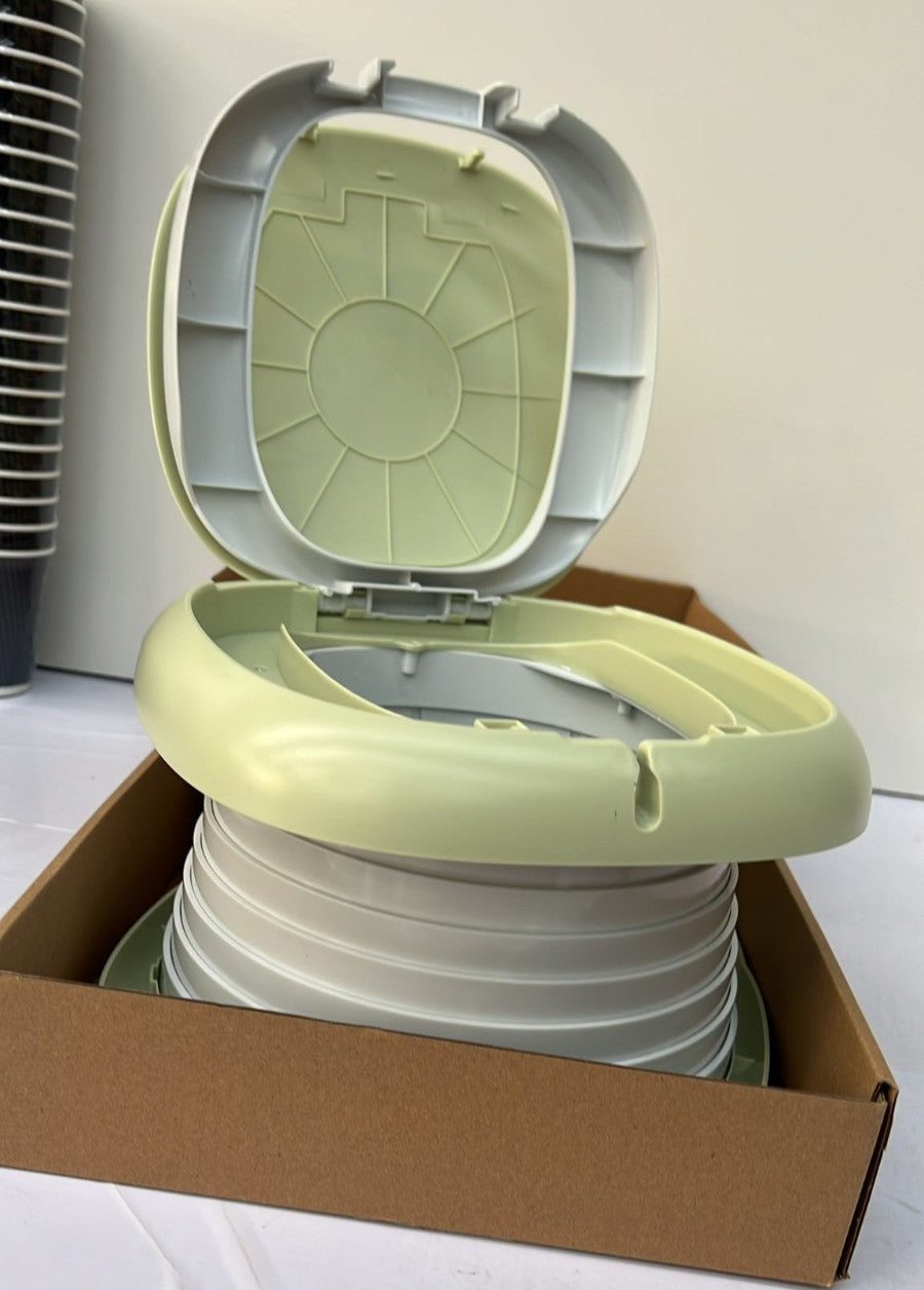 Travel Potty for Toddlers, Yeelua Reusable Potty Training Toilet Seat