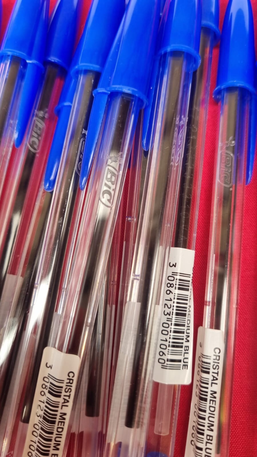 BIC Cristal Medium, 0.4 MM, Blue (18pack)