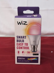 WiZ Smart Colour Bulb, A60, 8.5W, Colour, Motion Sensor (BOX DAMAGED)