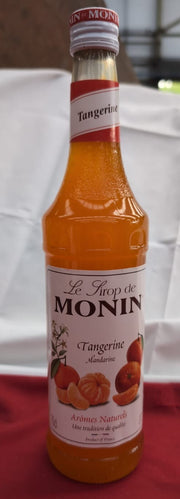 MONIN Premium Tangerine Syrup 70cl for Cocktails and Mocktails. Vegan-Friendly,