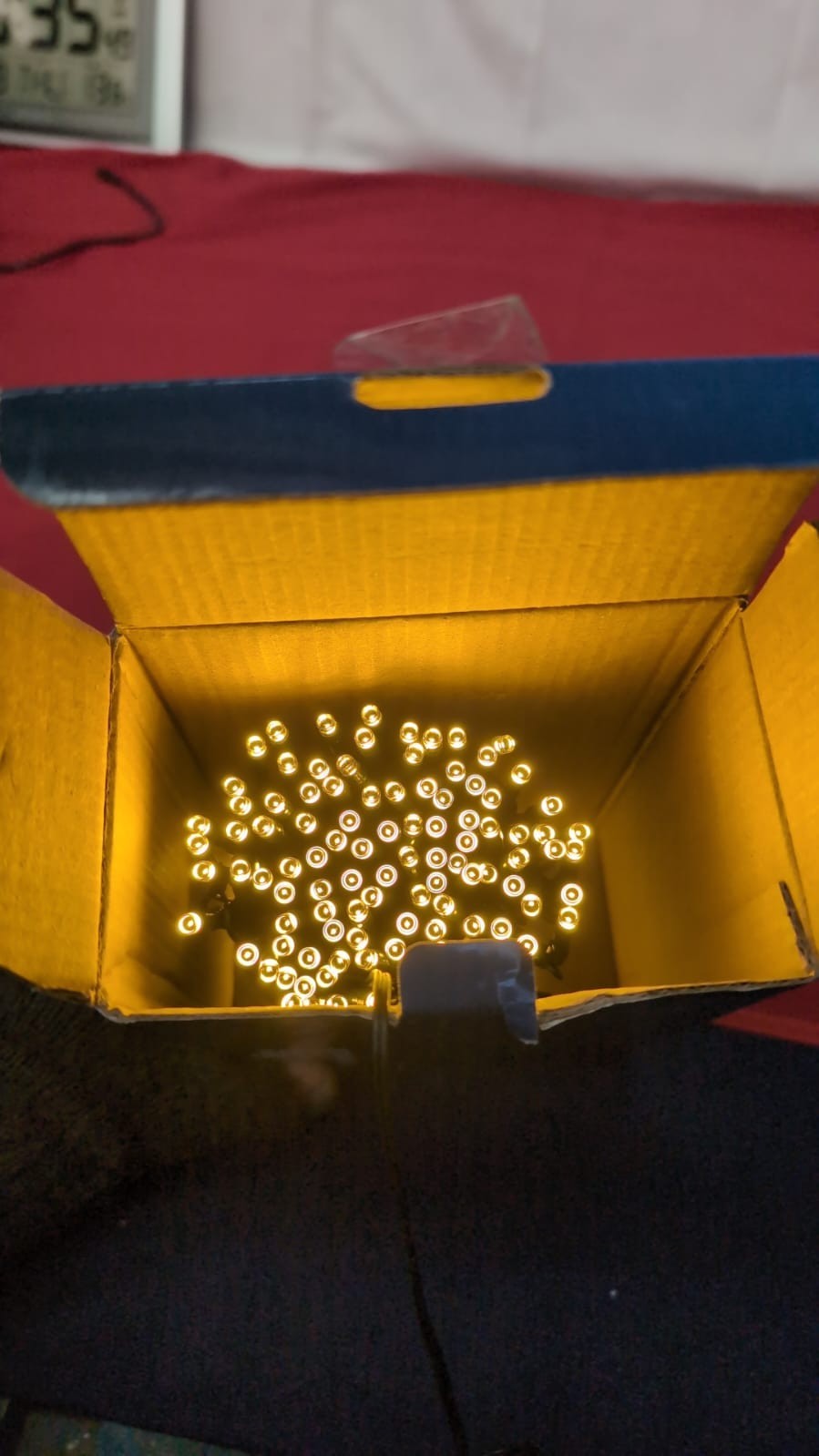 20m 200 LED Outdoor Fairy Lights Mains Powered, Warm White Waterproof