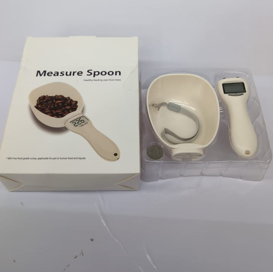 Digital Food Measuring Scoop Scale, 800g/1g High Precision  (BOX DAMAGED)