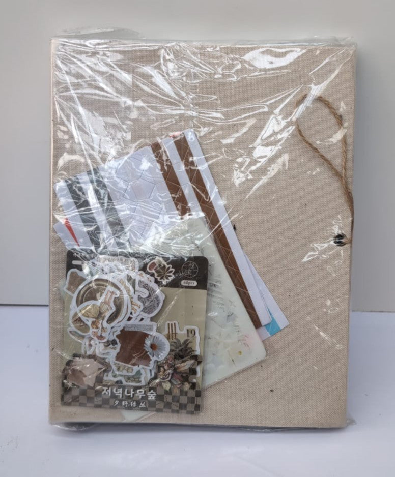 Self Adhesive Photo Album Double Sided Pages Linen Hardcover