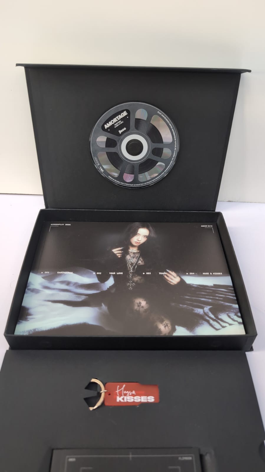 JI-SOO Mini Album [AMORTAGE] Exclusive Edition (Black version)
