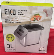 EKO - Puro Hanging Caddy - Wall Mountable for Compostable Waste (BOX DAMAGED)