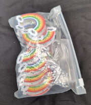 Fielegen 10 LED Rainbow String Lights for Kids Bedroom