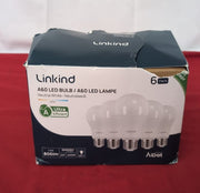 Linkind LED E27 Bulbs, LED Bulbs, 3.8W Neutral White, Pack of 6(Box damaged)
