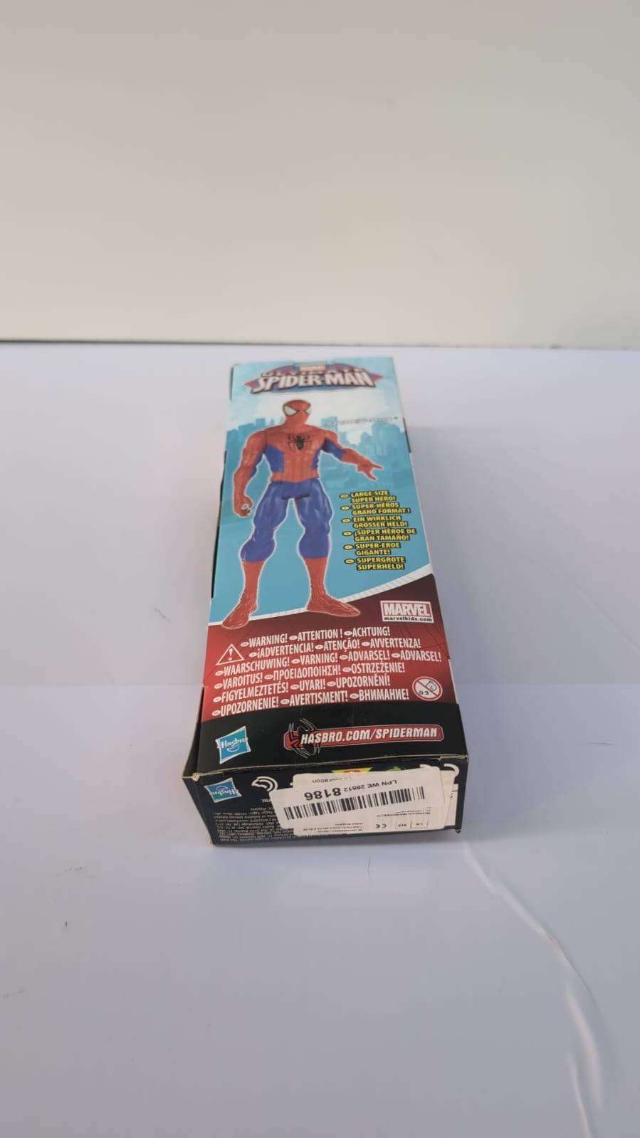 SPIDER-MAN Marvel Titan Hero Series Articulated Action Figure(BOX DAMAGED)