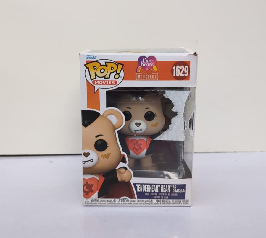 Funko Pop!   Tender Heart Bear As Dracula  Universal Monsters(box damaged)