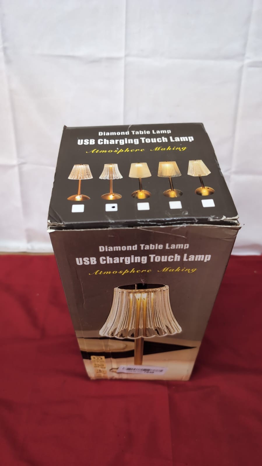 Rechargeable Table Lamp, LED Desk Lamp Battery Operated (BOX DAMAGED)