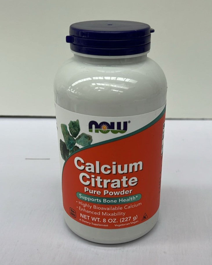 Now Foods, Magnesium Citrate Powder, 227g Vegan Powder, Gluten Free