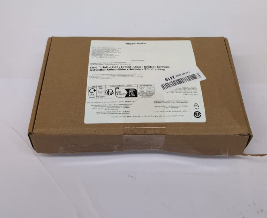 Amazon Basics Lightweight Super Soft Easy Care Microfiber Waffle Texture Shower