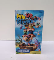 TOMY Pile Up Pirates Stacking Game, Children's Action Board Game,5+