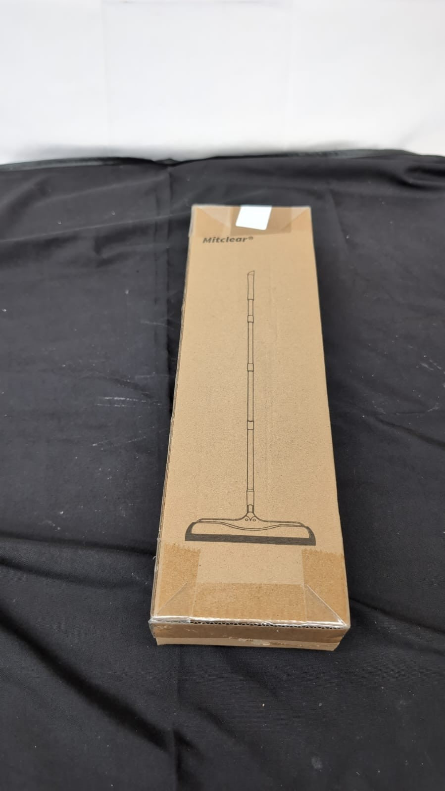 Mitclear Floor Squeegee with Adjustable Handle, Foam Squeegee Mop
