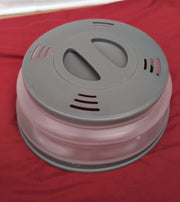 Magnetic Microwave Covers for Food, Collapsible Microwave Splatter Cover 30cm