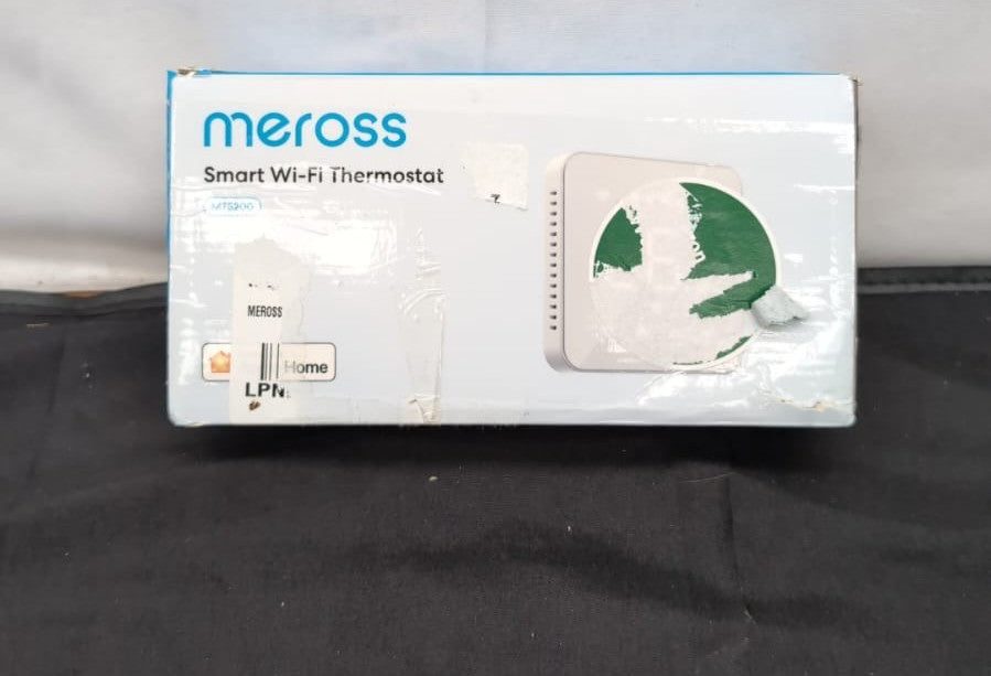 Meross WiFi Smart Thermostat for Boilers, Wall Heating Thermostat (BOX DAMAGED)