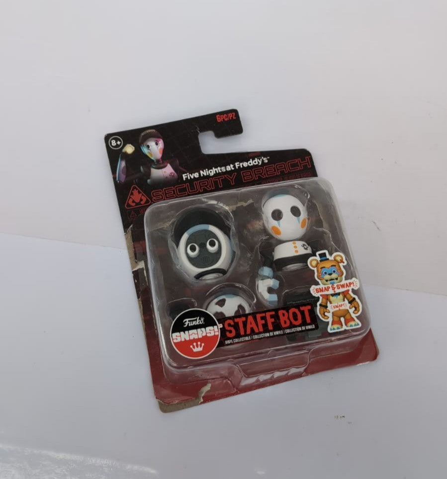 Funko Five Nights At Freddy's (FNAF) Snap: RR Security Staff Bot (box damaged)