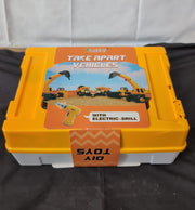 Vanplay 6 in 1 Take-Apart Construction Vehicles include Toy Drill (box damaged)