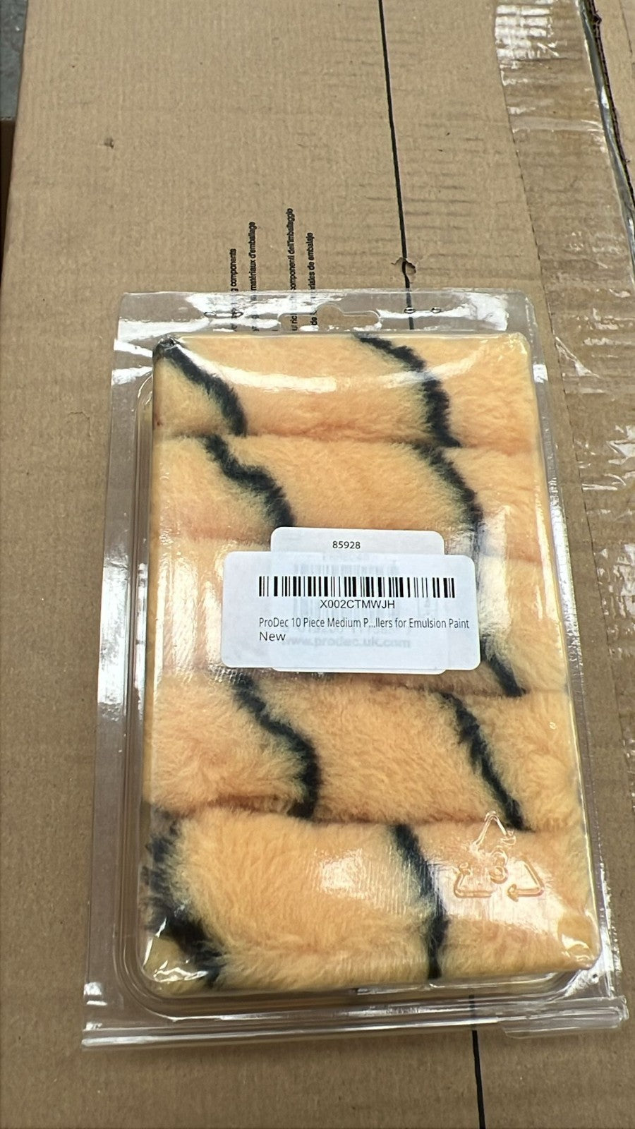 ProDec 10 Piece Medium Pile 4" Mini Rollers for Emulsion Paint