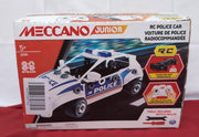 MECCANO Junior, RC Police Car with Working Boot and Real Tools, Toy Model