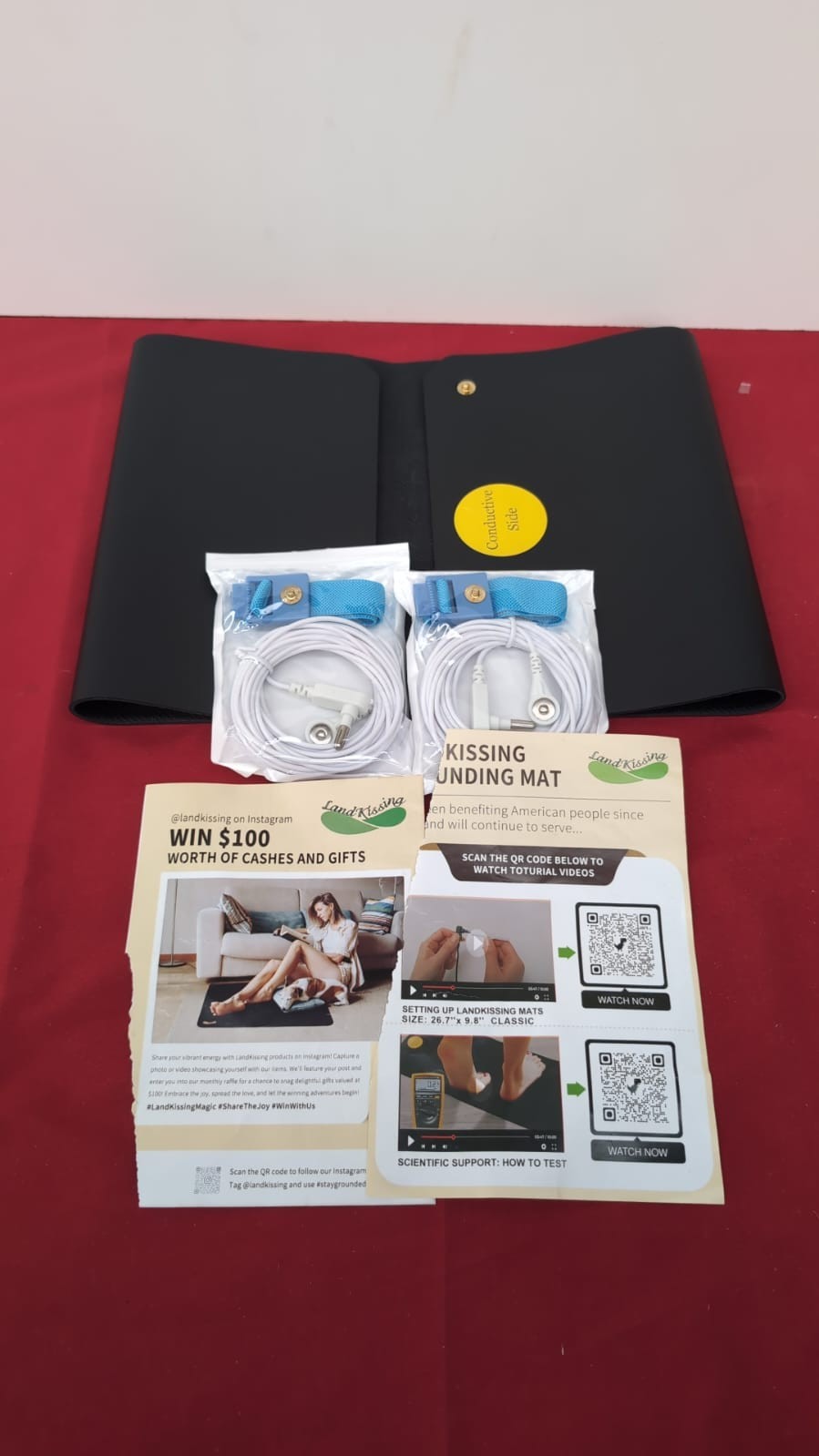 LandKissing Grounding Portable Mat 1Set (packaging damaged)