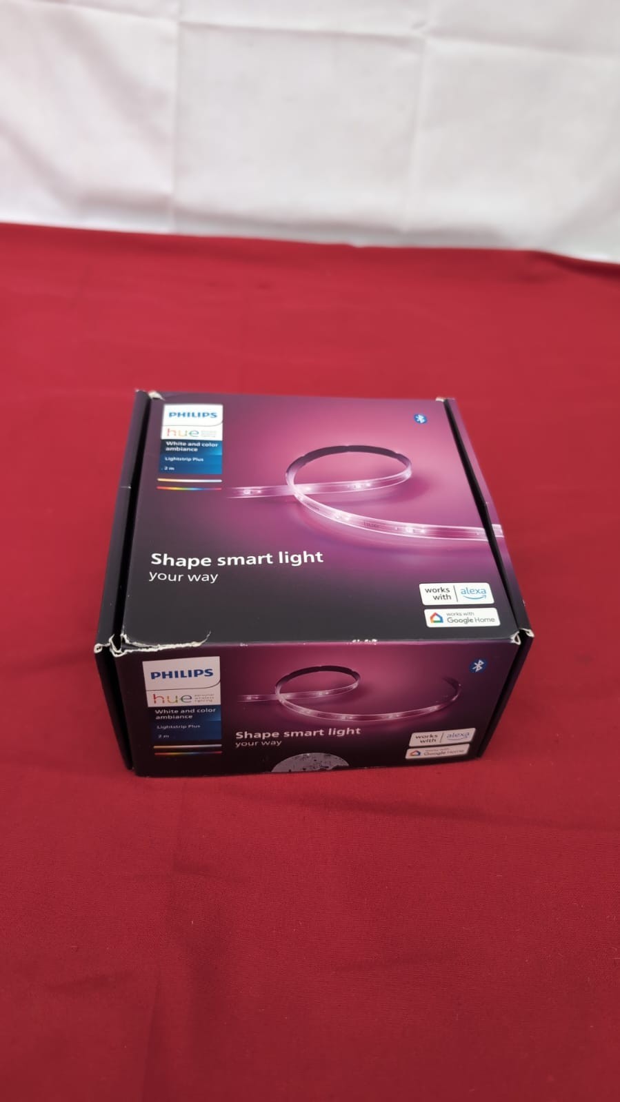 Philips Hue Lightstrip Plus [2 m] White & Colour Ambiance Smart LED(box damaged)