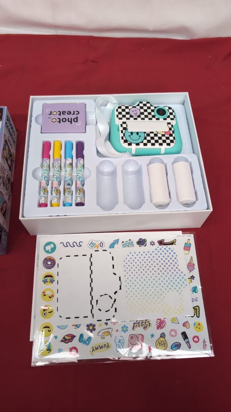 Photo Creator Instant  Kids Digital Camera w/ Built-In Printer(USED)