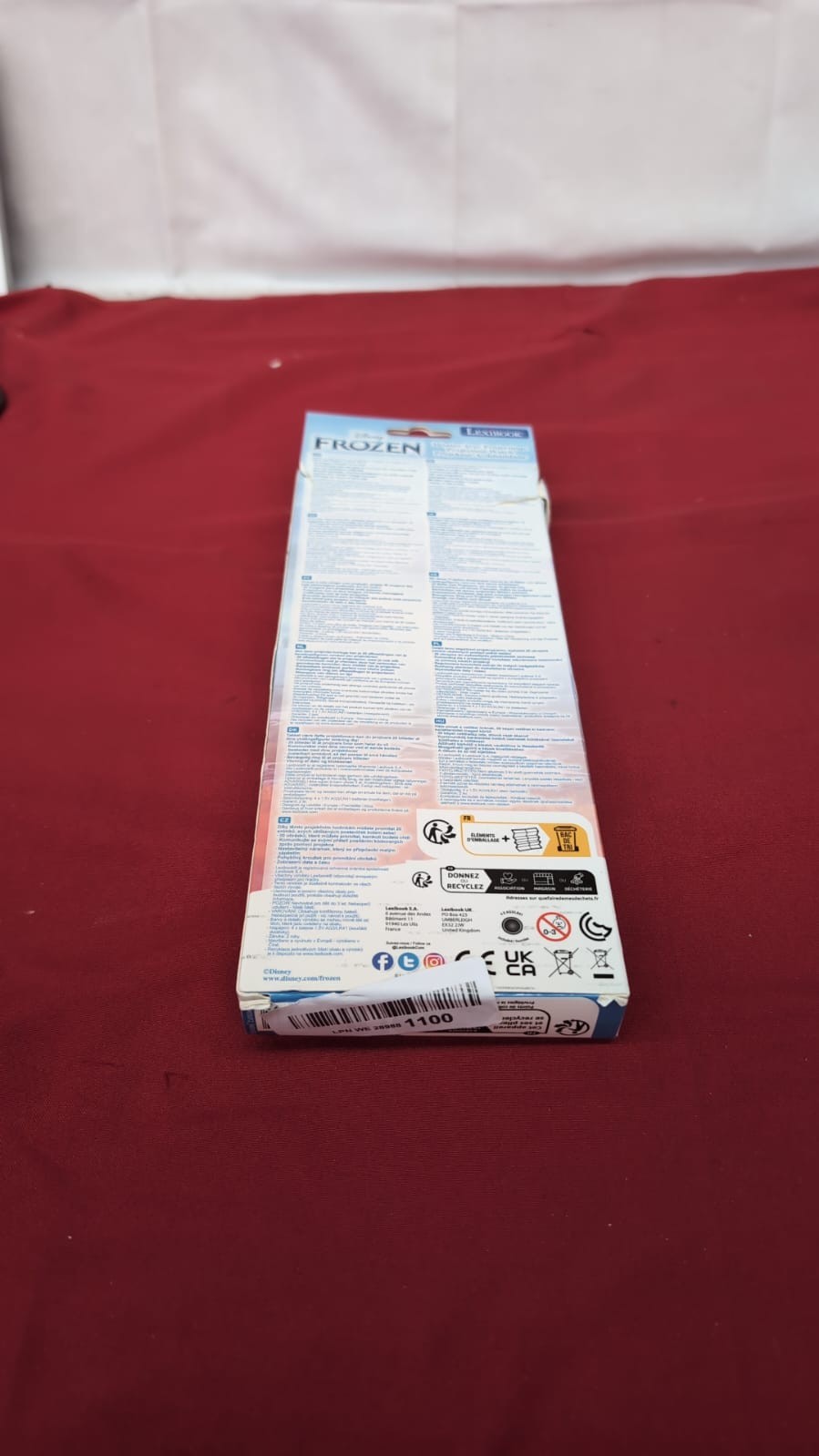 LEXIBOOK Frozen 2 Adjustable Projection Watch Digital Screen (USED)