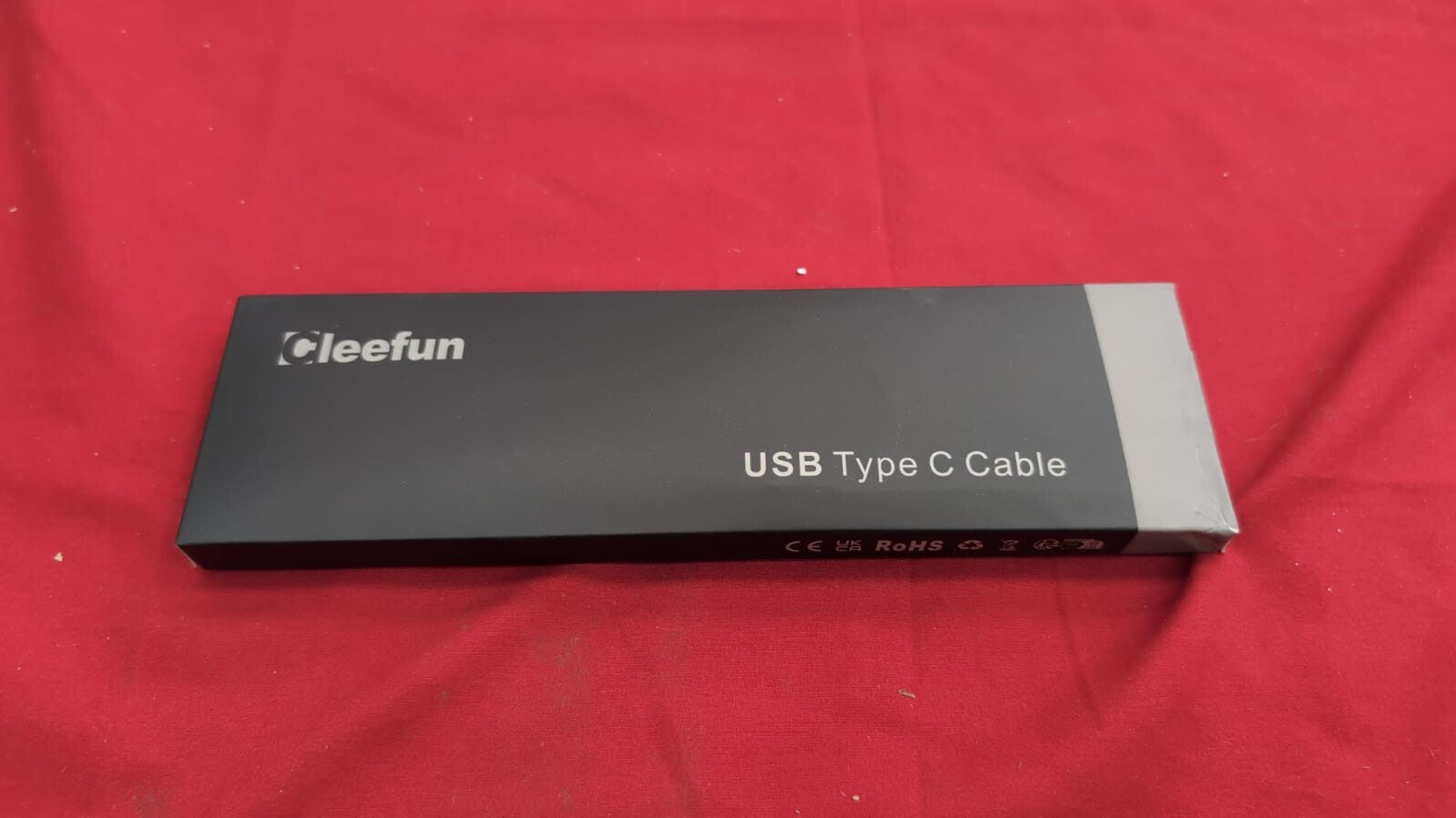 CLEEFUN USB C Cable, Type C Fast Charger Cord (box damaged)