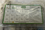 580 Pcs Screws Set, Countersunk Bolts and Nuts Set (PACKAGING DAMAGED)