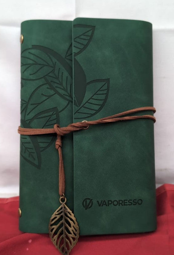 HARDCOVER JOURNAL Writing Notebook - Antique Handmade Bound Daily (18cm x 12cm)