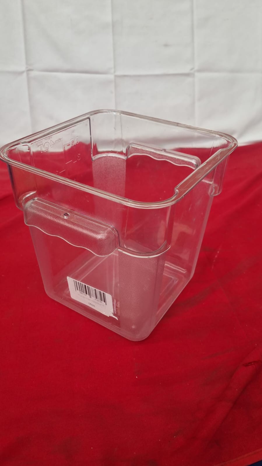 Air Tight Container Clear Plastic Kitchen (warehouse damaged scratches 3.5L)