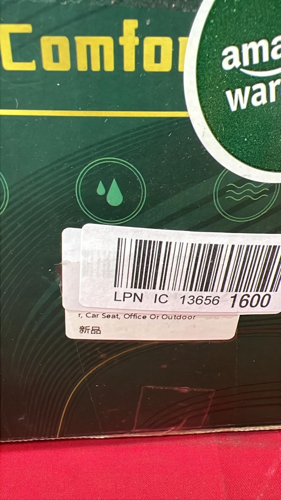 Ecosafeter Orthopedic Ring Memory Foam Cushion - Donut Cushion (BOX DAMAGED)