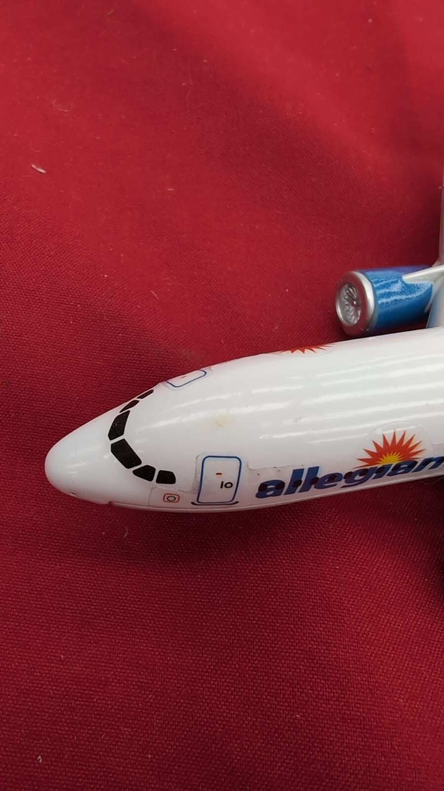 EcoGrowth Model Airplane Allegiant Model Plane Airplane for Collection & Gifts