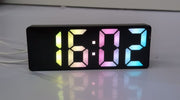 Digital Alarm Clock, Alarm Clocks Bedside with Colorful LED Display