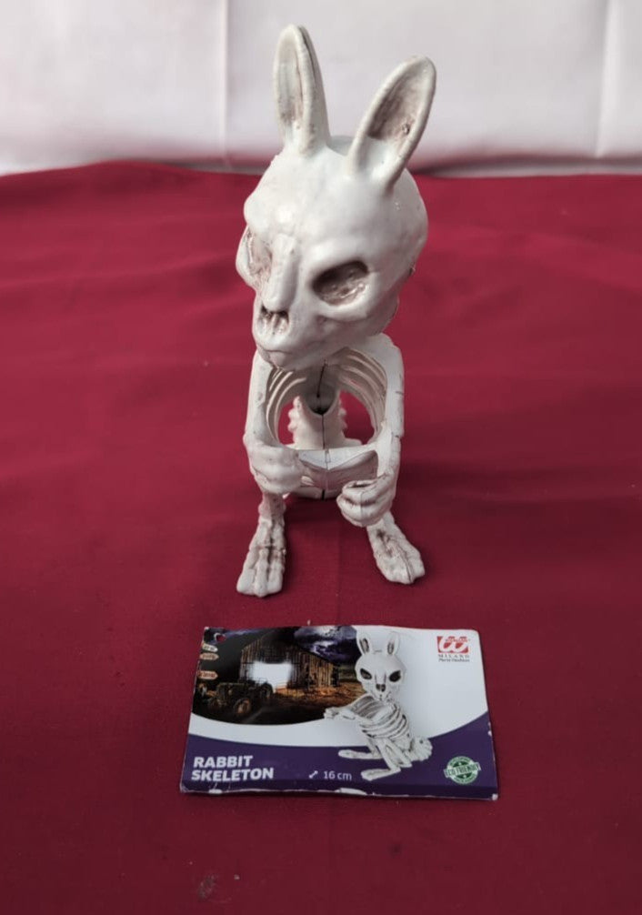 W WIDMANN MILANO,Rabbit 16 cm Decoration Skeleton Horror