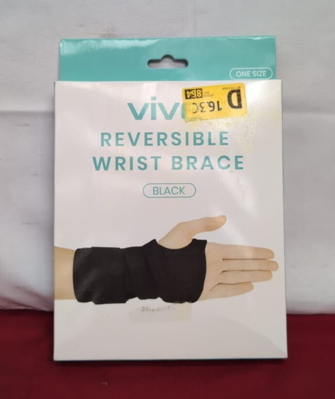Vive health reversible wrist brace black
