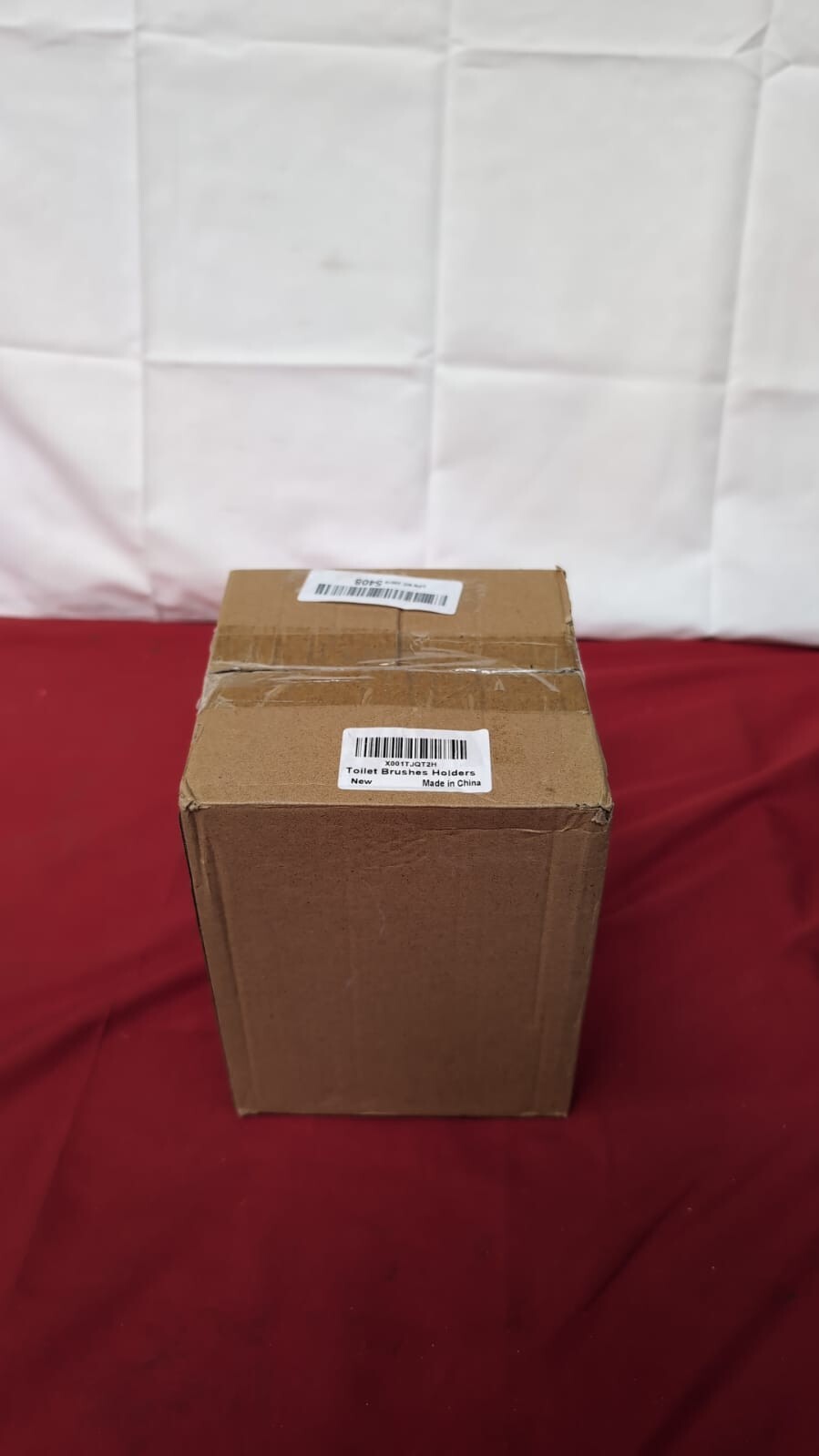 Silicone Toilet Brush and Holder Set Bathroom Cleaner  Modern Design Deep White