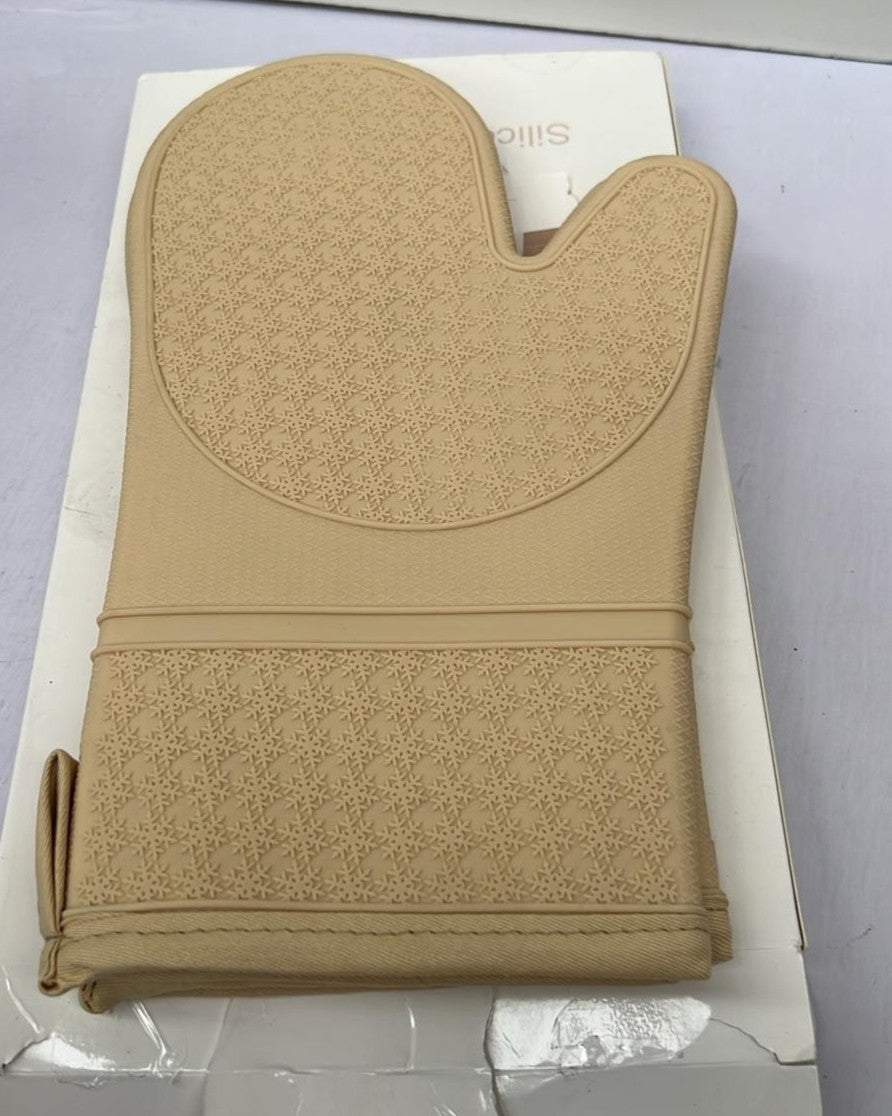 MEETOZ Silicone Oven Mitts, Oven Gloves with Non-Slip -  (Box Damaged)