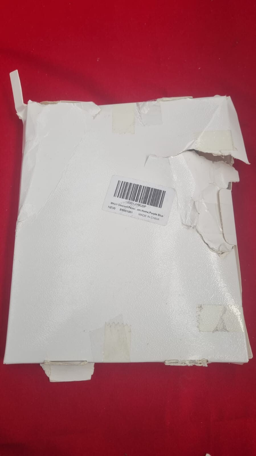 MHJY Unicorn Pencil Holder Organizer Makeup Brush Holder (BOX DAMAGED)