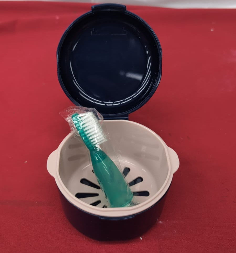 DIDATOOL Denture Cup, Denture Bath, Denture Cups for Soaking Dentures