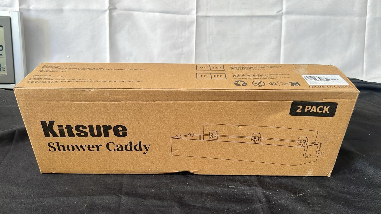 Kitsure hower Caddy Drill-Free & Quick-Dry Shower Organizer, Rustproof Bathroom