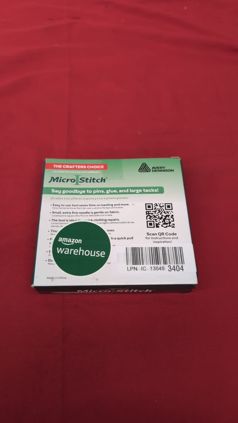 MicroStitch All‑in‑One Tagging Gun Kit – Ultra‑Fine Needle Tagger