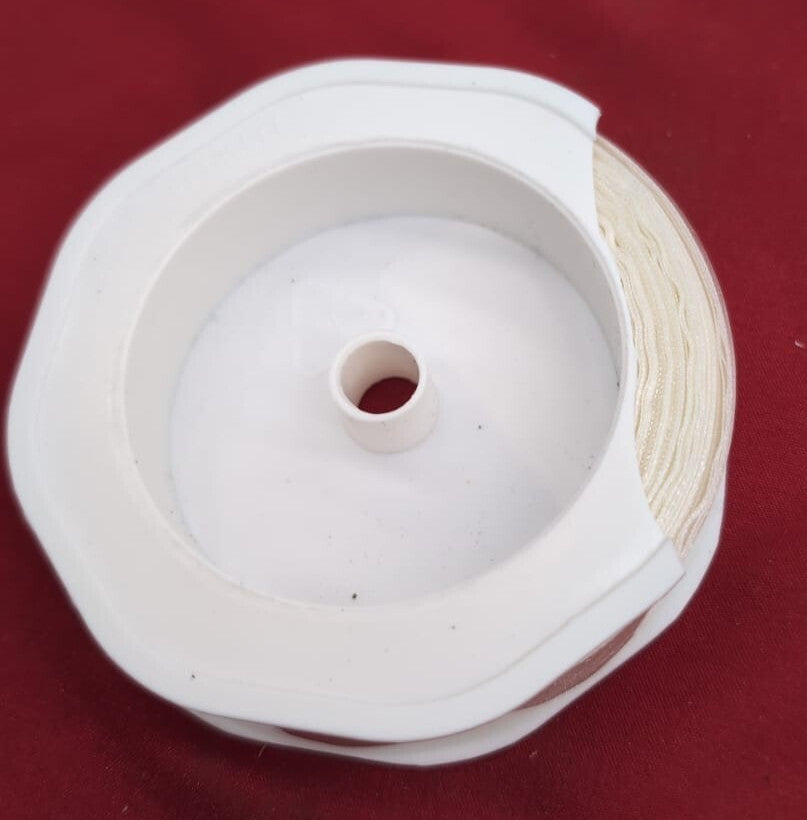Italian Options Organza Chiffon Ribbon, 7mm x 50 Roll (Spool Chipped)